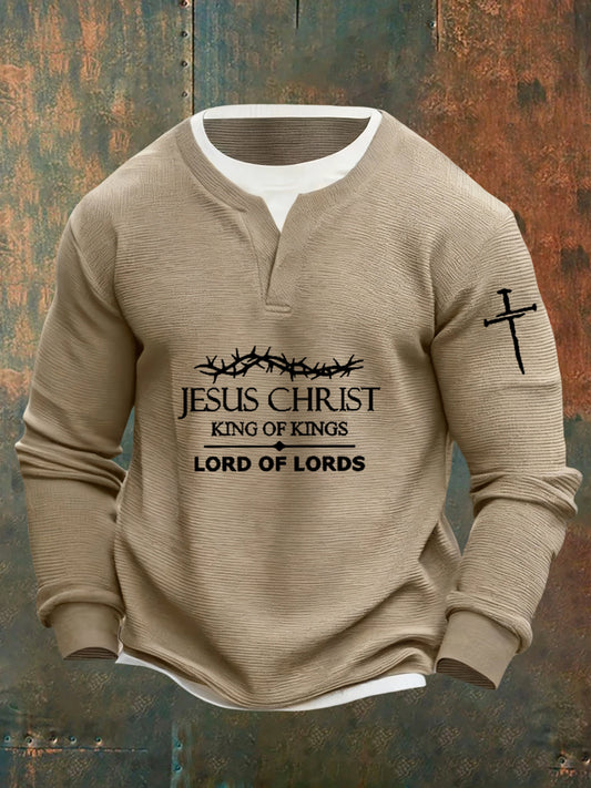 Ανδρική τέχνη πίστη τυχαία ψεύτικο δύο τεμάχια