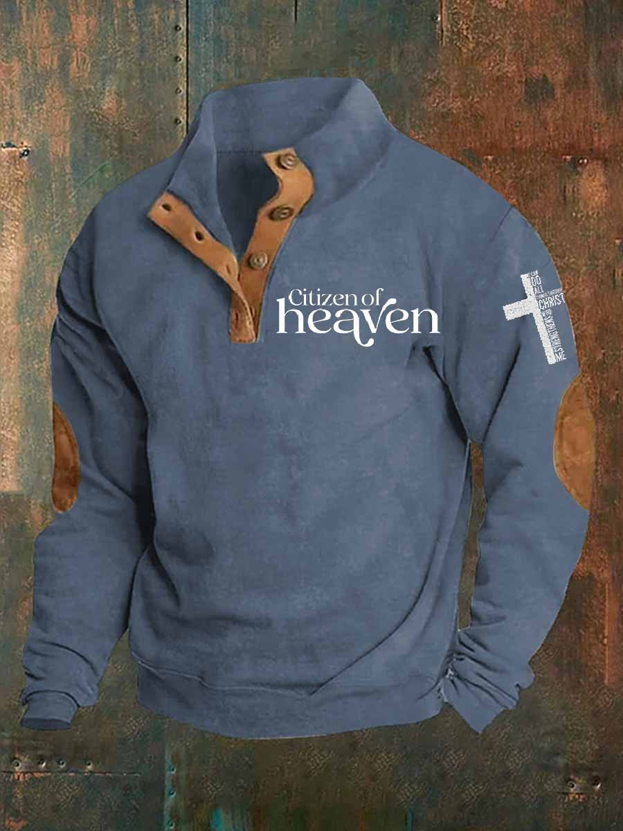 Ανδρών Retro Faith Φούτερ εκτύπωσης