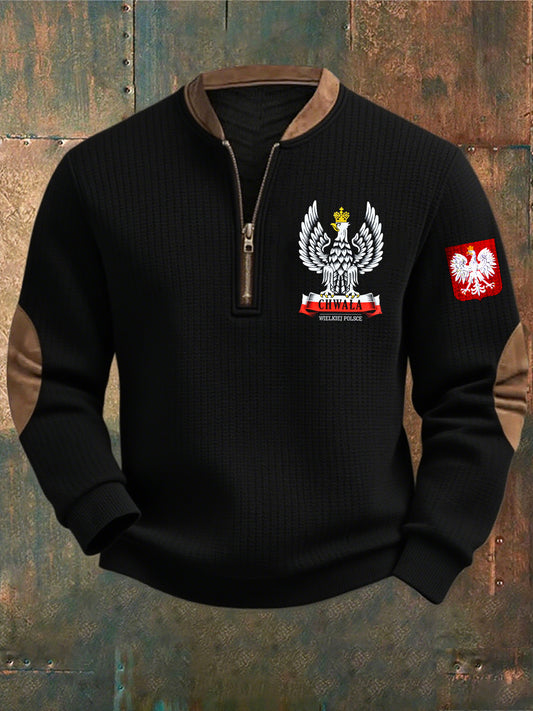 Πολωνικό Vintage λευκό Αετό περιστασιακό μούστος