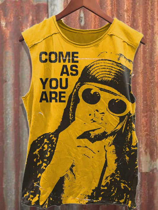 Ανδρική τυπωμένη δεξαμενή κορυφή