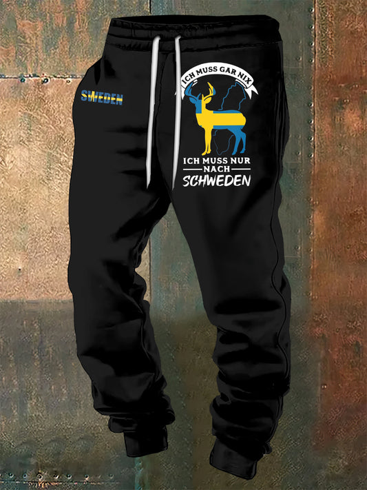 Kvinnor svenska hjort προσπάθησε να στραγγαλίσει Byxor