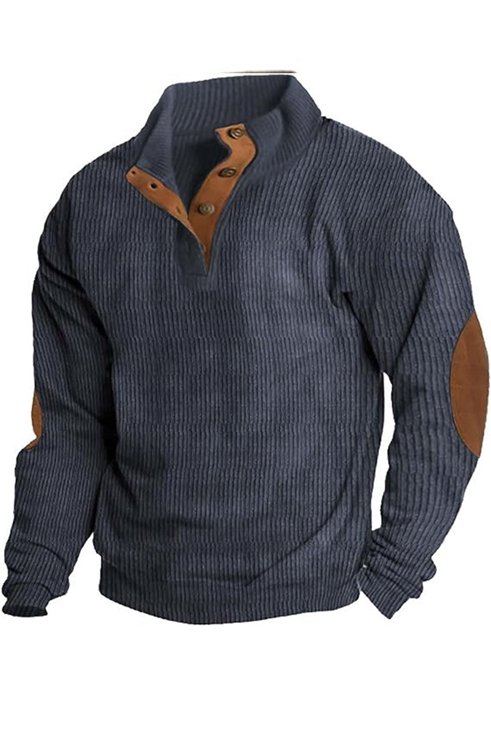 Αντρική γιαγιά γιαγιά τσιτ ράψιμο χρώμα χαλαρή άνετη πόρπη πουλόβερο