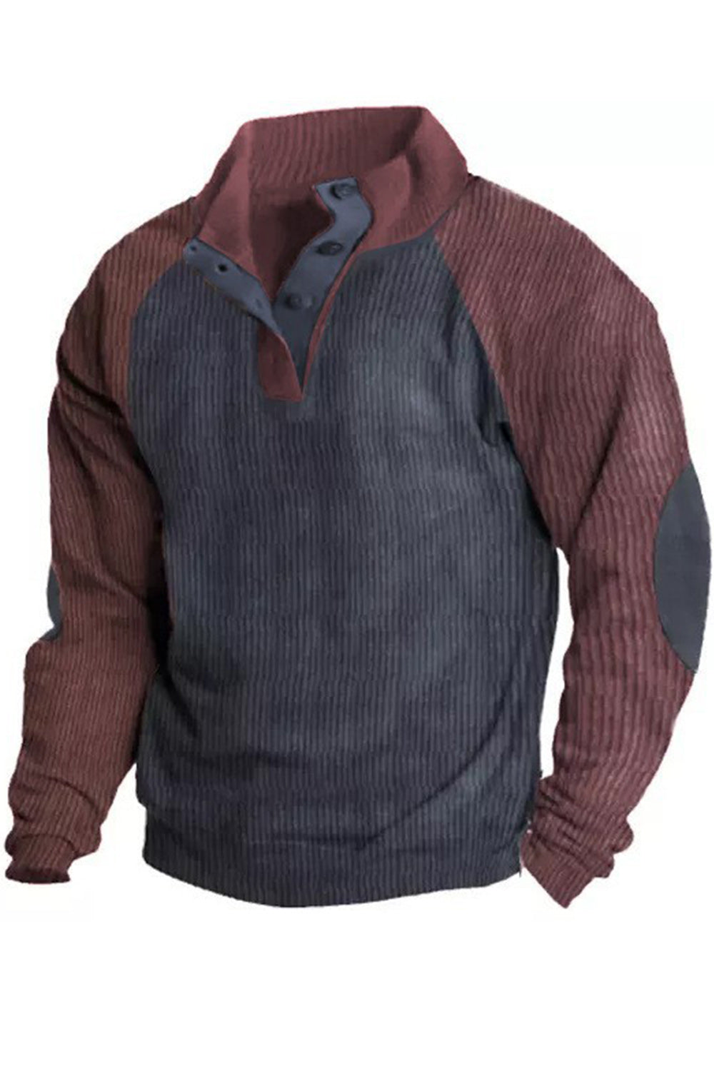 Αντρική γιαγιά γιαγιά τσιτ ράψιμο χρώμα χαλαρή άνετη πόρπη πουλόβερο