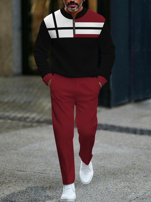 Ανδρικά ελάχιστα ελάχιστα παντελόνια μακριά παντελόνια σετ δύο τύπων