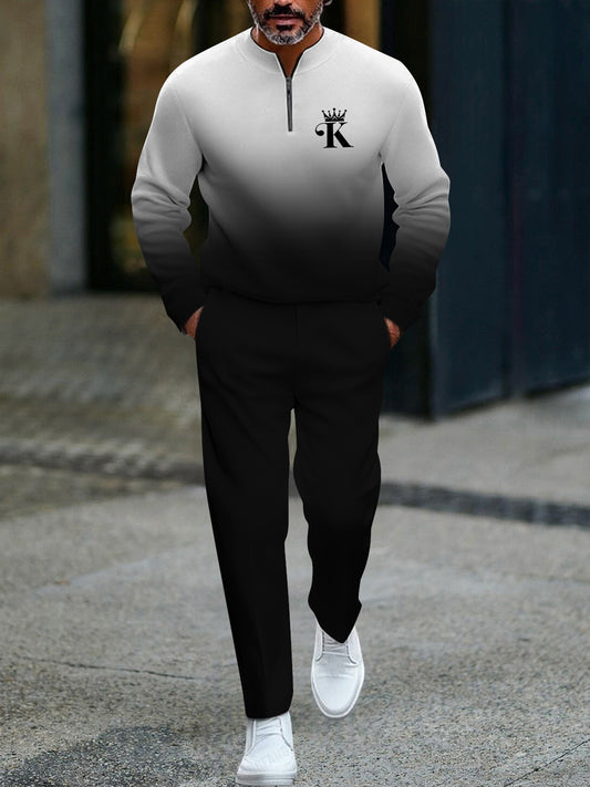 Ανδρικά ελάχιστα ελάχιστα παντελόνια μακριά παντελόνια σετ δύο τύπων