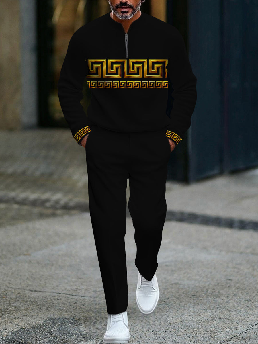 Ανδρικά ελάχιστα ελάχιστα παντελόνια μακριά παντελόνια σετ δύο τύπων