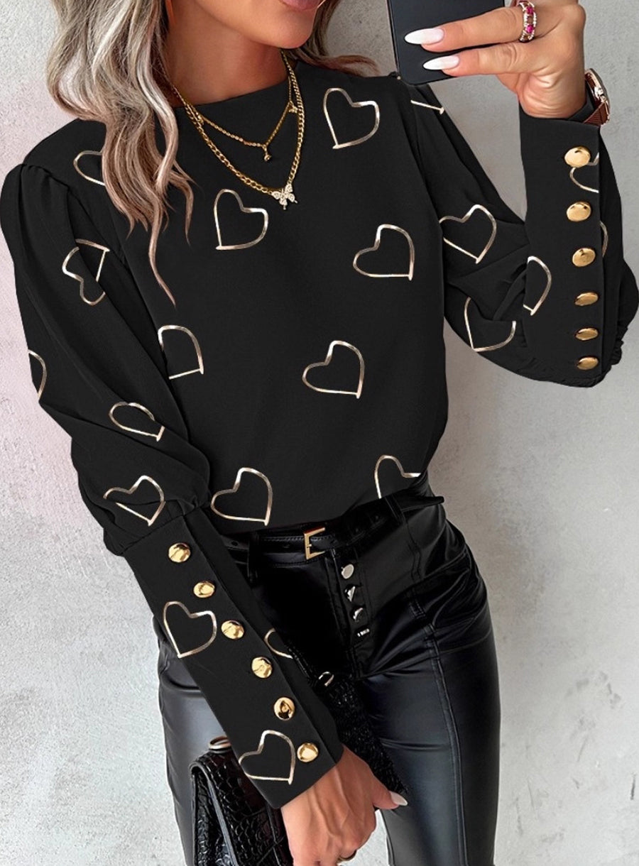 Γυναικεία Retro περιστασιακή άνεση κορυφαίο