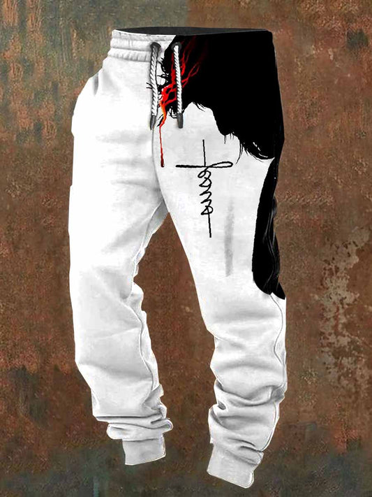 Ρέτρο Πίστη Εκτύπωση Παντελόνια