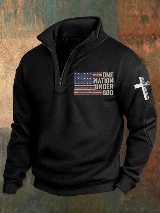 Ανδρική πίστη μακριά μανίκι Πόλο πουκάμιση