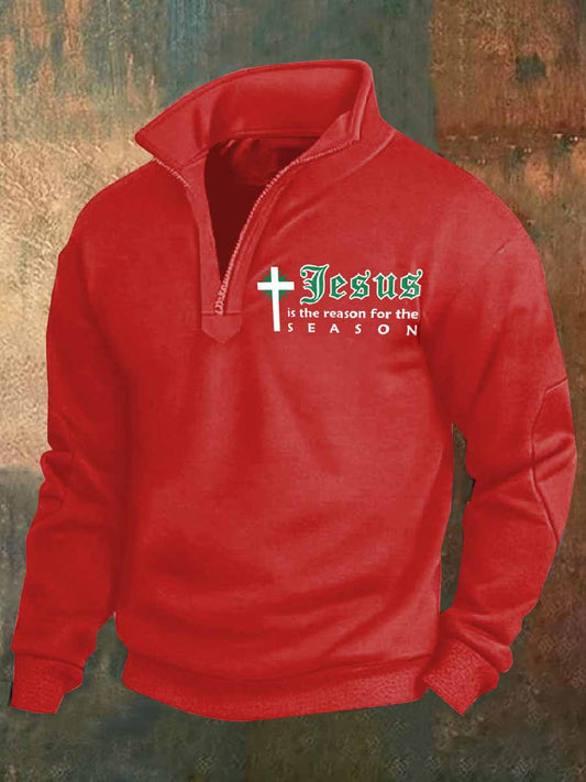 Ανδρική Χριστουγεννιάτικη πίστη Εκτύπωση Καθαρή Πόλο πουκάμιση