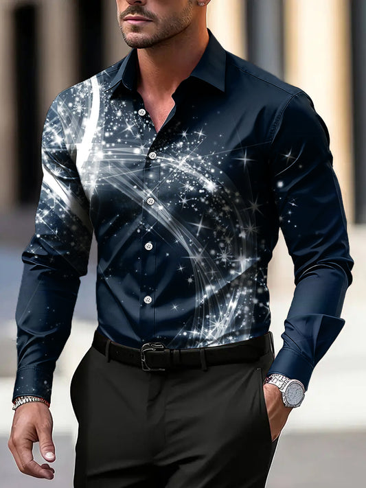 Ανδρικά Vintage ασύμμετρο-Κατασκευή επιχειρηματική πουκάμιση