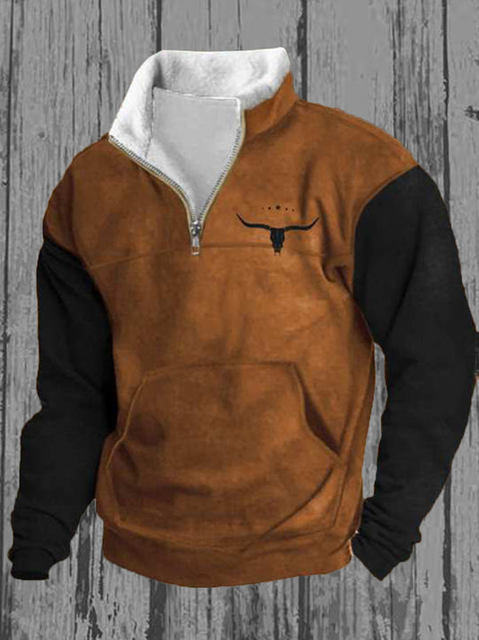 Ανδρικά Ρέτρο Δυτική Εκτύπωση Casual Top Retro Western