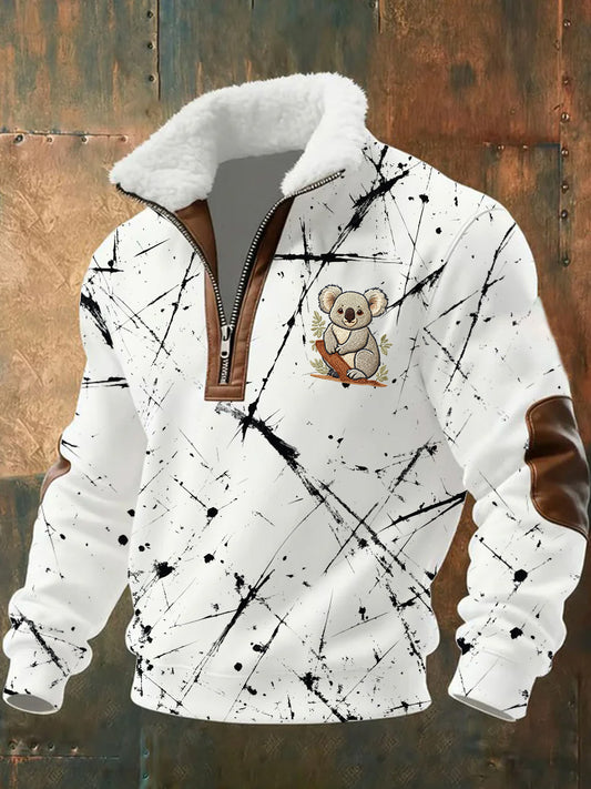 Ανδρικά Ρέτρο περιστασιακό πυκνό πούτσο