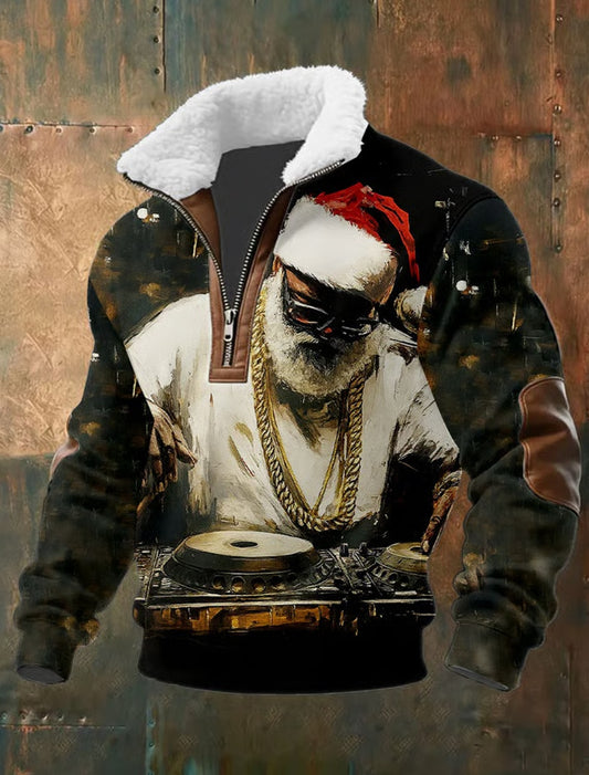 Ανδρικά Vintage Χριστουγεννιάτικη τέχνη περιστασιακή μούστου