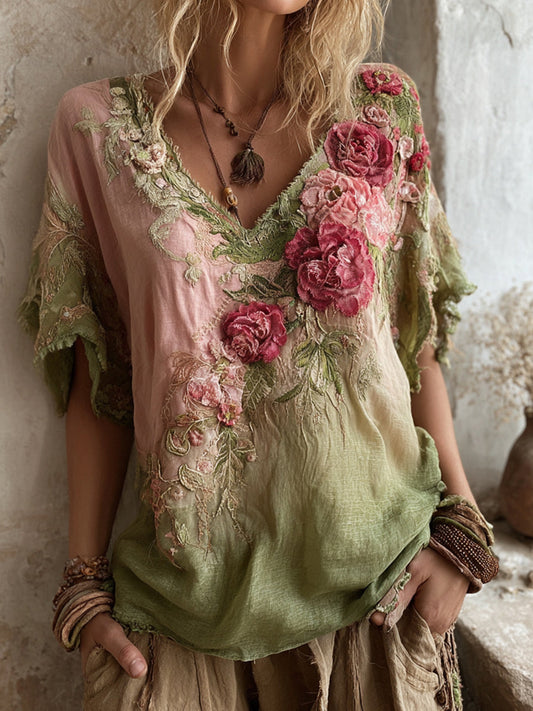 Γυναικείο Ρέτρο Μποέμ Ανθοπωλείο