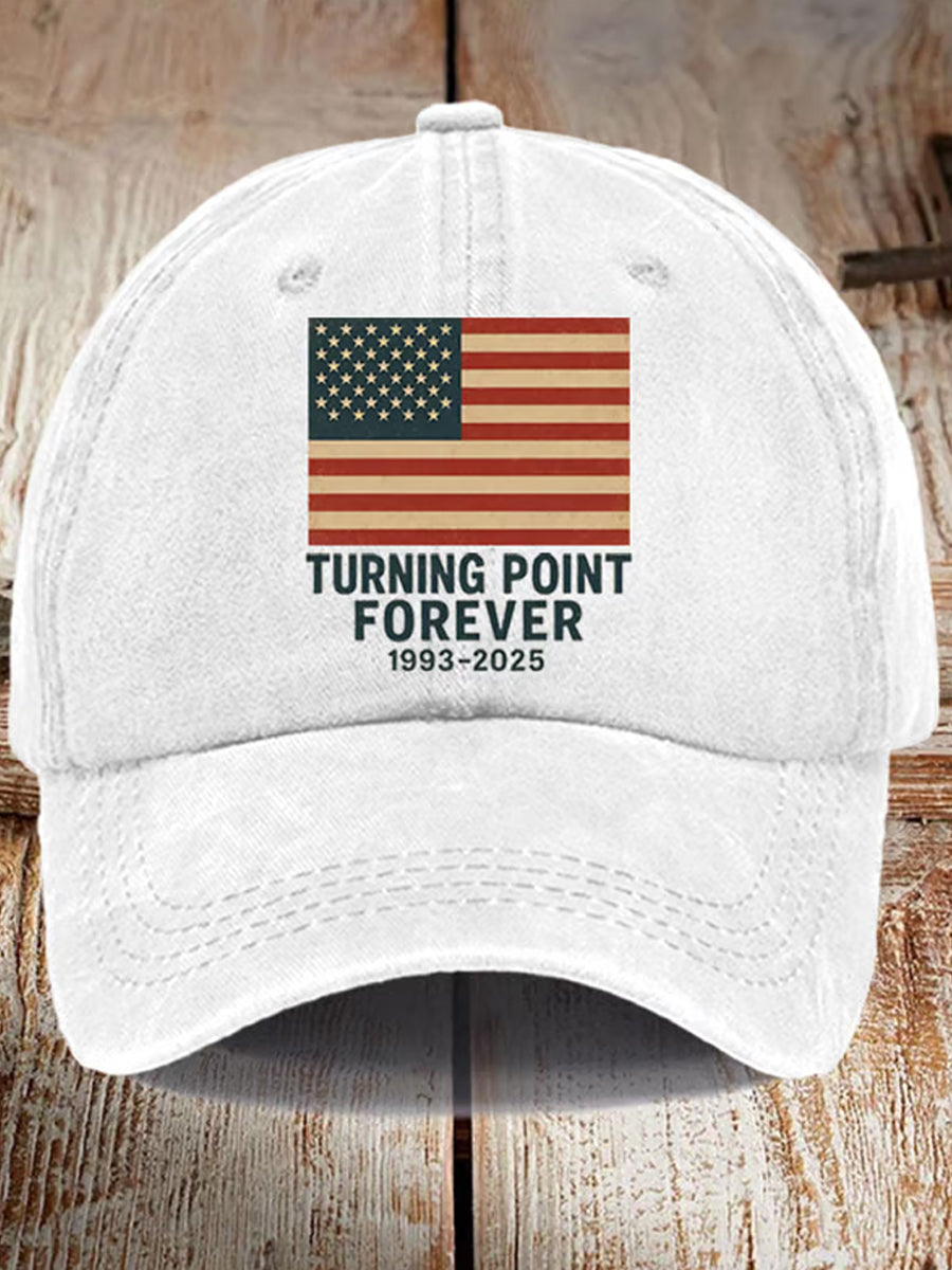 Unisex Charlie Kirk Αναμνηστικό τυπωμένο καπέλο