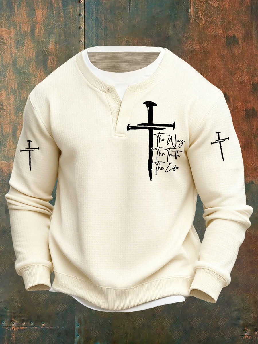 Ανδρική τέχνη πίστη τυχαία ψεύτικο δύο τεμάχια