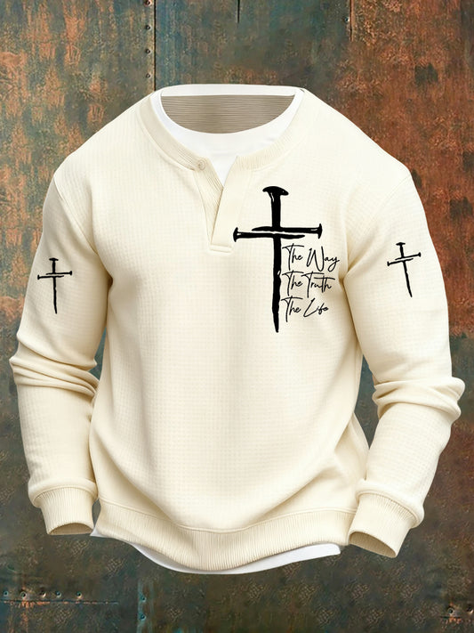 Ανδρική τέχνη πίστη τυχαία ψεύτικο δύο τεμάχια