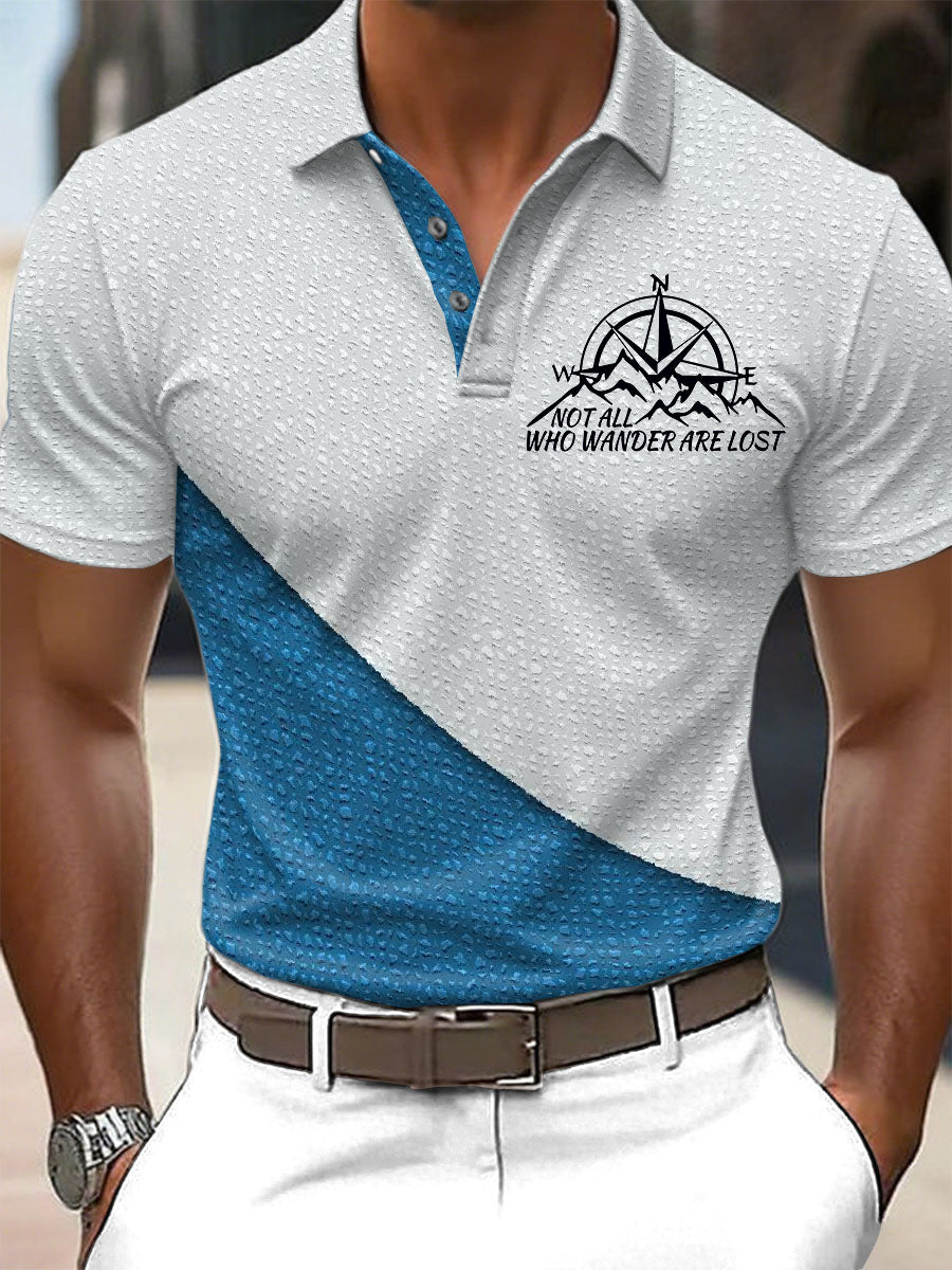 Retro Faith Εκτύπωση περιστασιακή Πόλο πουκάμιση