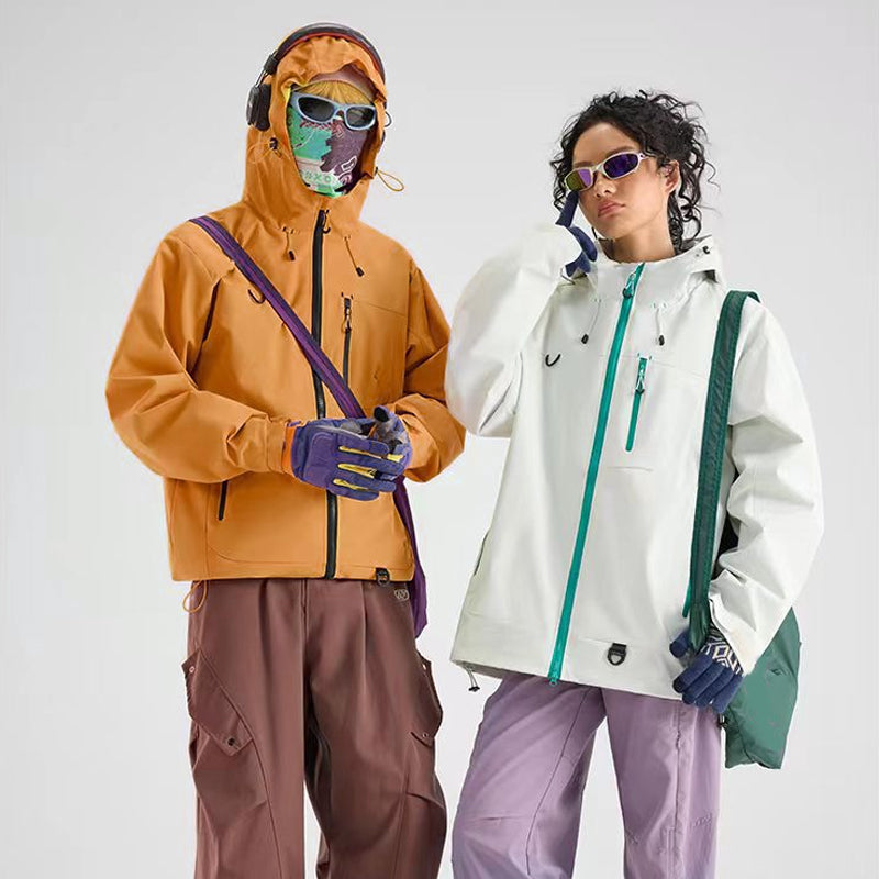 Αδιάβροχο αθλητικό μπουφάν με κουκούλα για εξωτερική χρήση