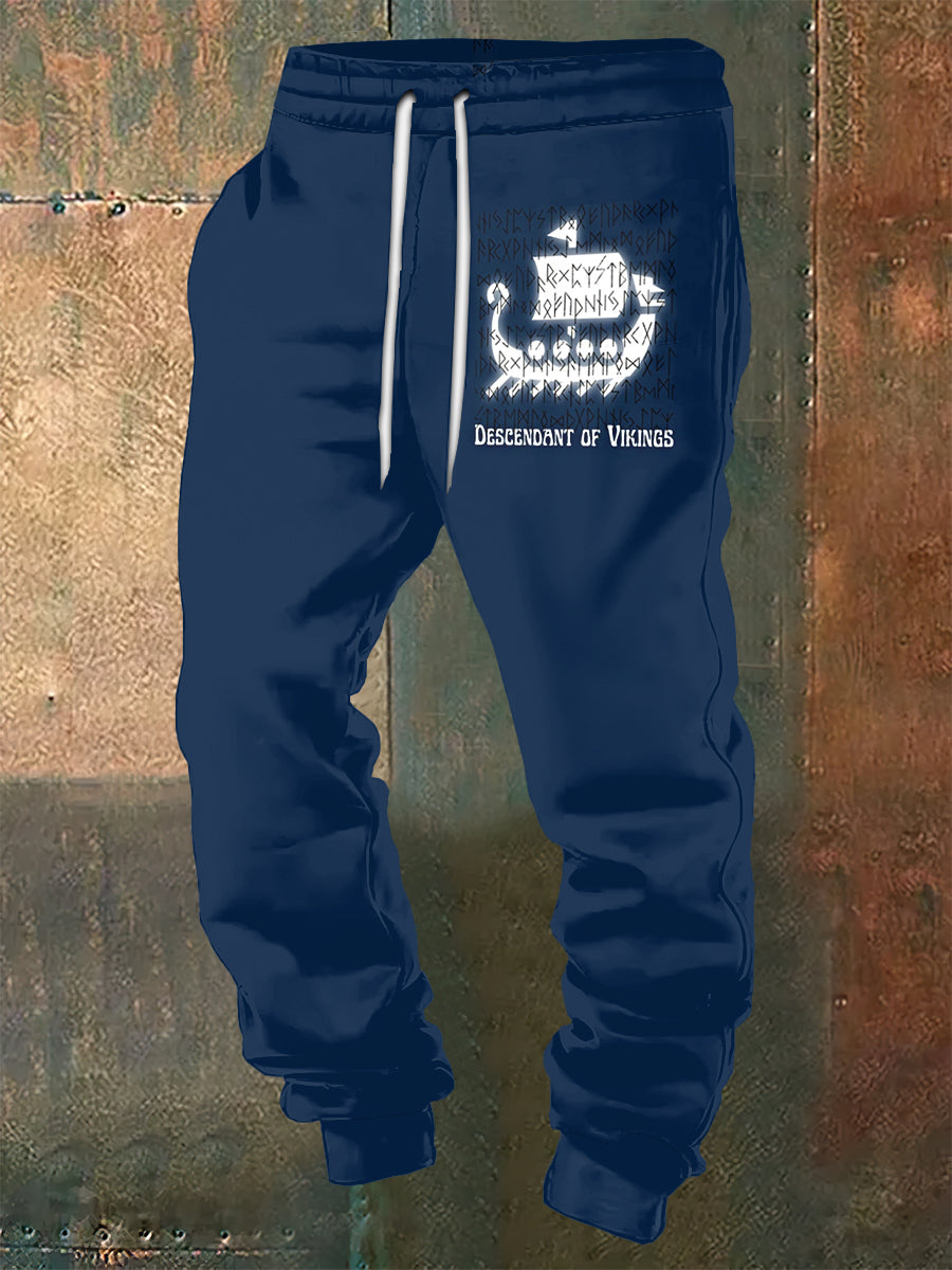 Μάιν Βίκινγκ Αντίκα Båt tryck snorkning byxor