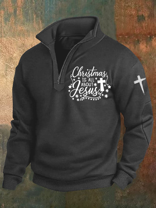 Retro Faith Εκτύπωση περιστασιακή Πόλο πουκάμιση