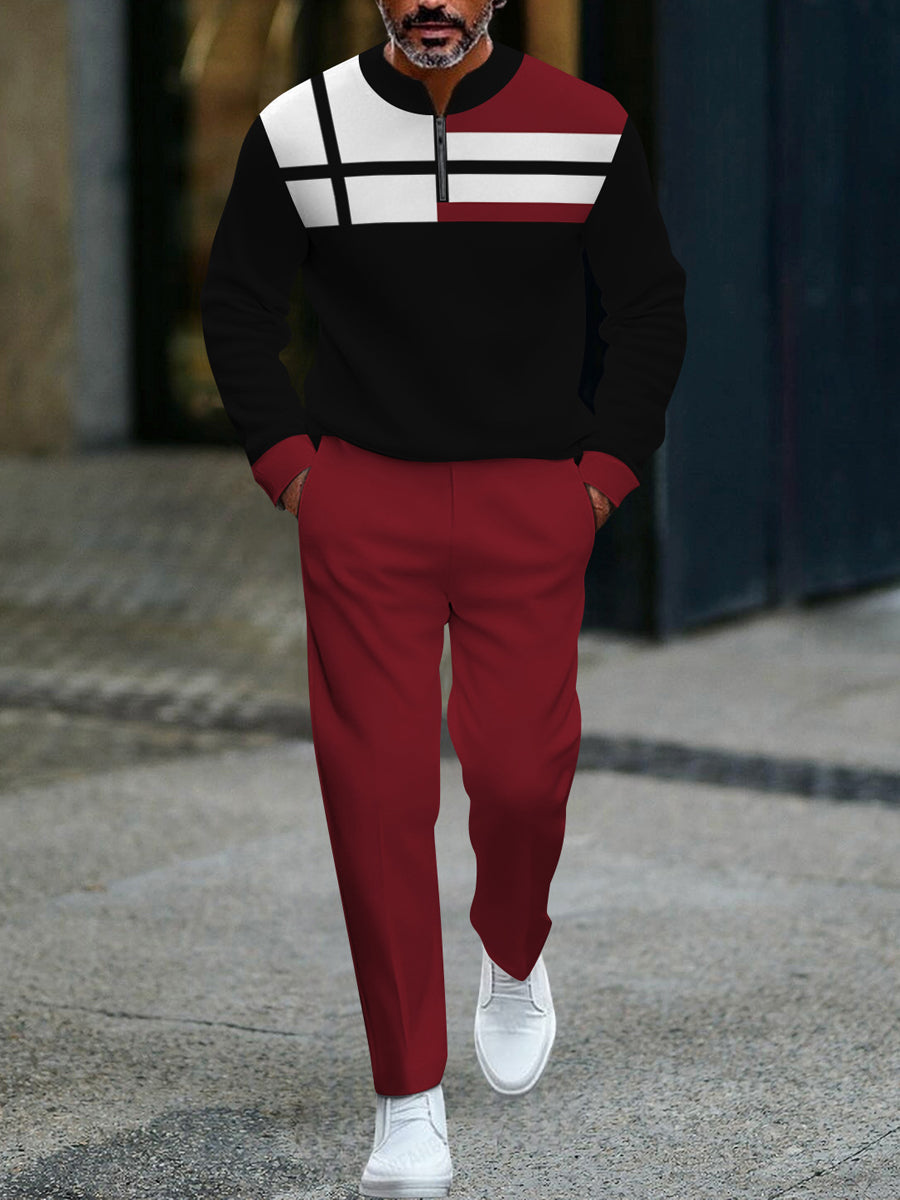 Ανδρικά ελάχιστα ελάχιστα παντελόνια μακριά παντελόνια σετ δύο τύπων