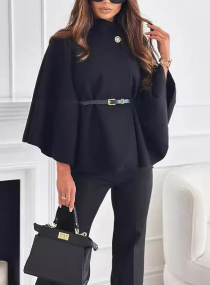 Retro κομψή τέχνη εκτύπωση Chic κουμπί παχύ μακριά μανίκι πουλόβερ ζαρdigan μακριά