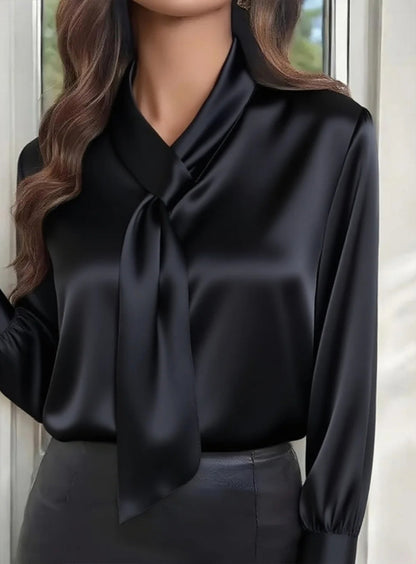 Retro Bohemian Floral Εκτύπωση Vintage Casual βαμβάκι V λαιμό μακρύ μανίκι T-Shirt