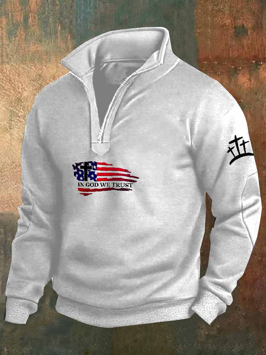 Ανδρική πίστη μακριά μανίκι Πόλο πουκάμιση