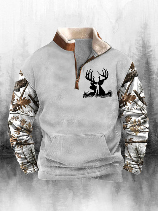 Ανδρικά Retro Western Εκτύπωση Χαλαρά μακριά μανίκι