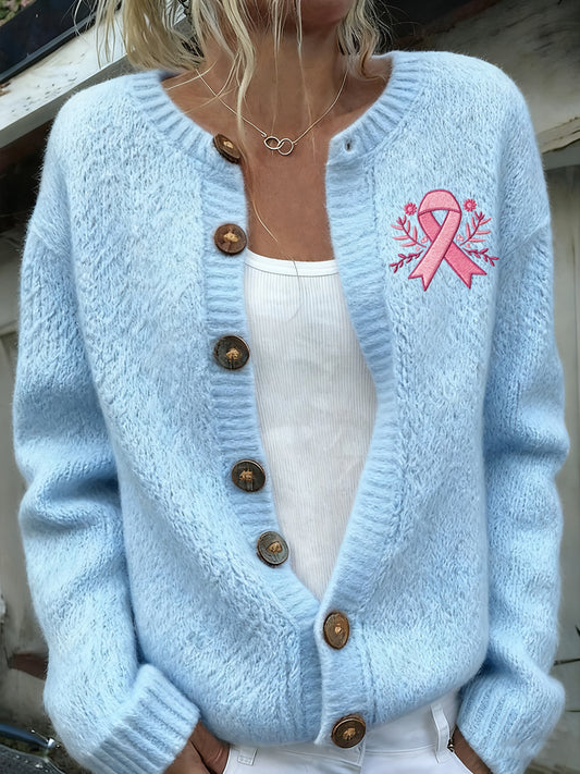 Γυναικείο Vintage ζώα ανθοπωλείς τέχνη Casual Cardigan Top κορυφαίο