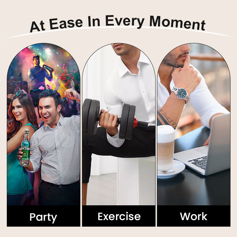 🔥Μεταξιδιακές ρυτίδες ανδρών ανθεκτικό σε στερεό χρώμα πουκάμισο💼