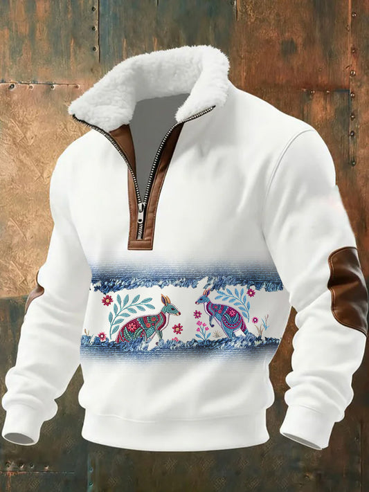 Ανδρικά Ρέτρο περιστασιακό πυκνό πούτσο