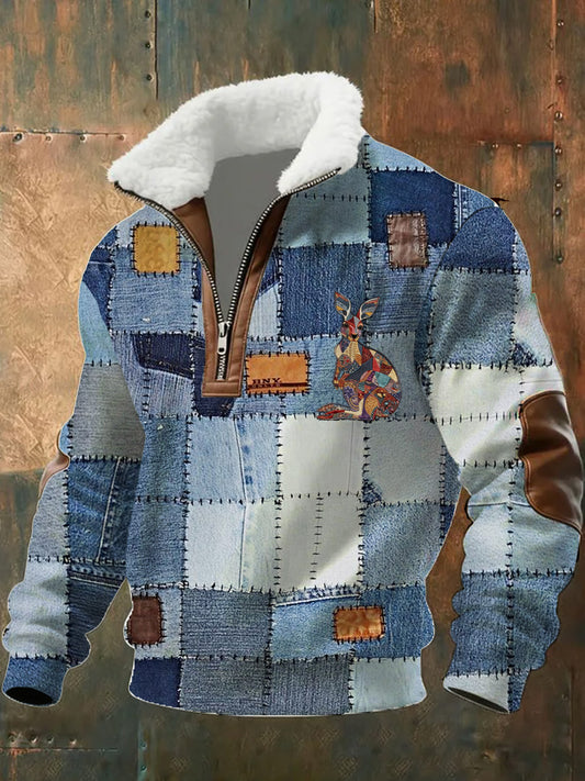 Ανδρικά Ρέτρο περιστασιακό πυκνό πούτσο