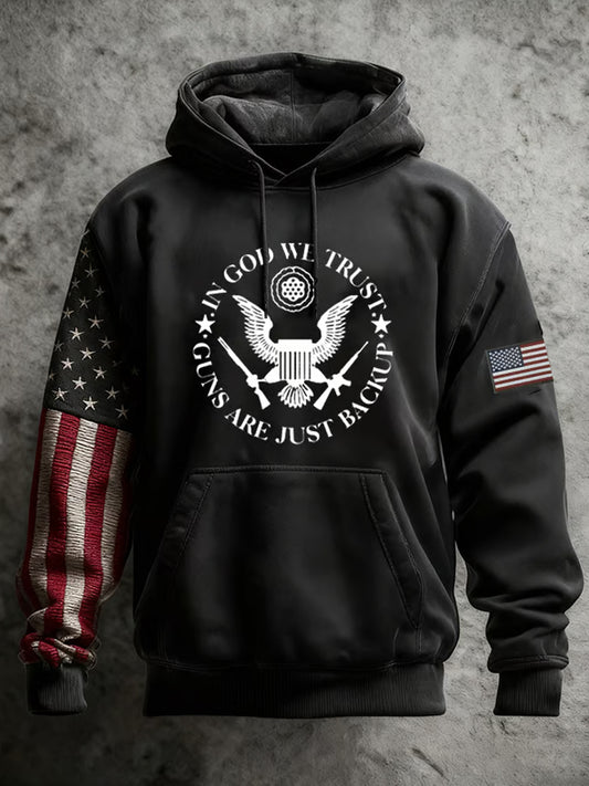 Ανδρική πίστη ασθενή κουκούλα.