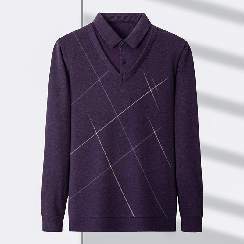 Ανδρικό πουκάμισο με μακριά μανίκια