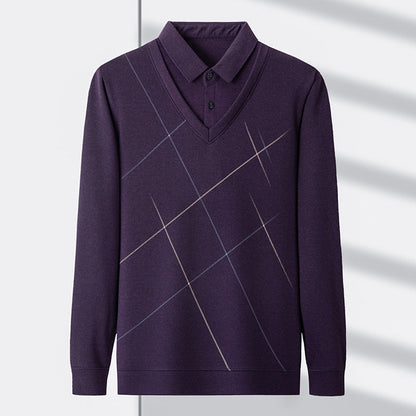 Ανδρικό πουκάμισο με μακριά μανίκια