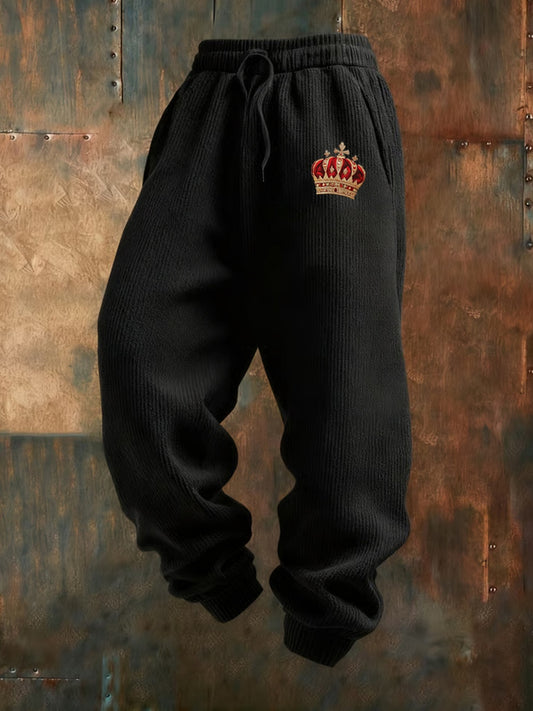 Ανδρικά Retro Vintage Εκτύπωση επιχειρήσεων χαλαρά περιστασιακά παντελόνια