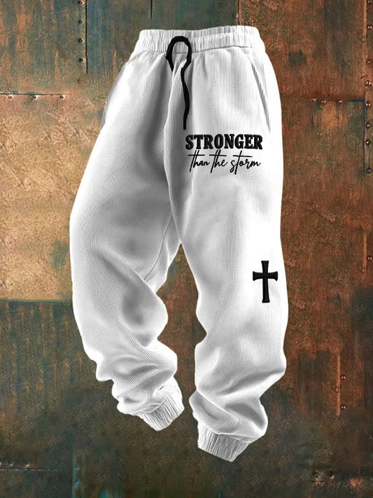 Ανδρική Retro Πίστη Εκτύπωση Χαλαρά περιστασιακά παντελόνια